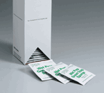 Wet prep green soap sponges