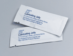 Lubricating jelly, sterile, 5.0 gm - 72 per box
