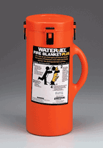 6'x5' Water-Jel&reg; Fire Blanket-Plus in canister