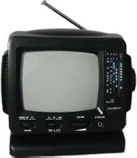 AC / DC Television with AM / FM Radio - "Disaster Ready"