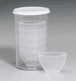 Plastic eye cup - 6 per vial
