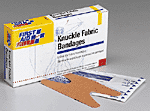 Curad&reg; Knuckle fabric bandage - 8 per single unit box
