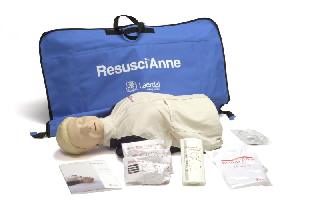 Skillguide Resusci Anne Torso w/ Soft Pack/Training Mat