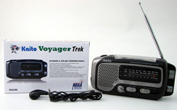 Solar, Dynamo Voyager Trek Radio Flashlight