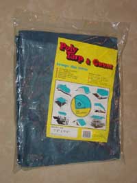 Vinyl Tarps: Emergency Cover and Protection in 3 different sizes