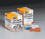 Curad&reg; Fingertip fabric bandage, large - 25 per Box