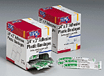 3/4"x3" Curad&reg; Adhesive plastic bandage - 100 per box