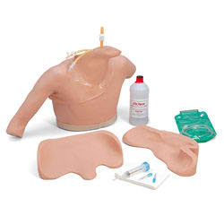 Replacement Skin and Vein Set for Life/form&reg; Heart Catheterization Simulator