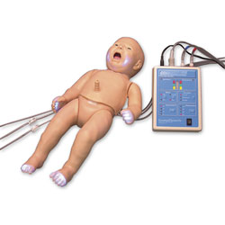 PEDI&reg; Blue Neonatal Simulator with Smartskin&trade; Technology