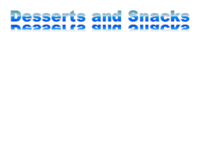 Mountain House Desserts and Snacks